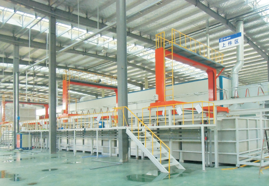 全自動(dòng)龍門式多滾筒滾鍍線