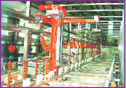 五金電鍍、化學(xué)鎳鈀金單臂式生產(chǎn)線